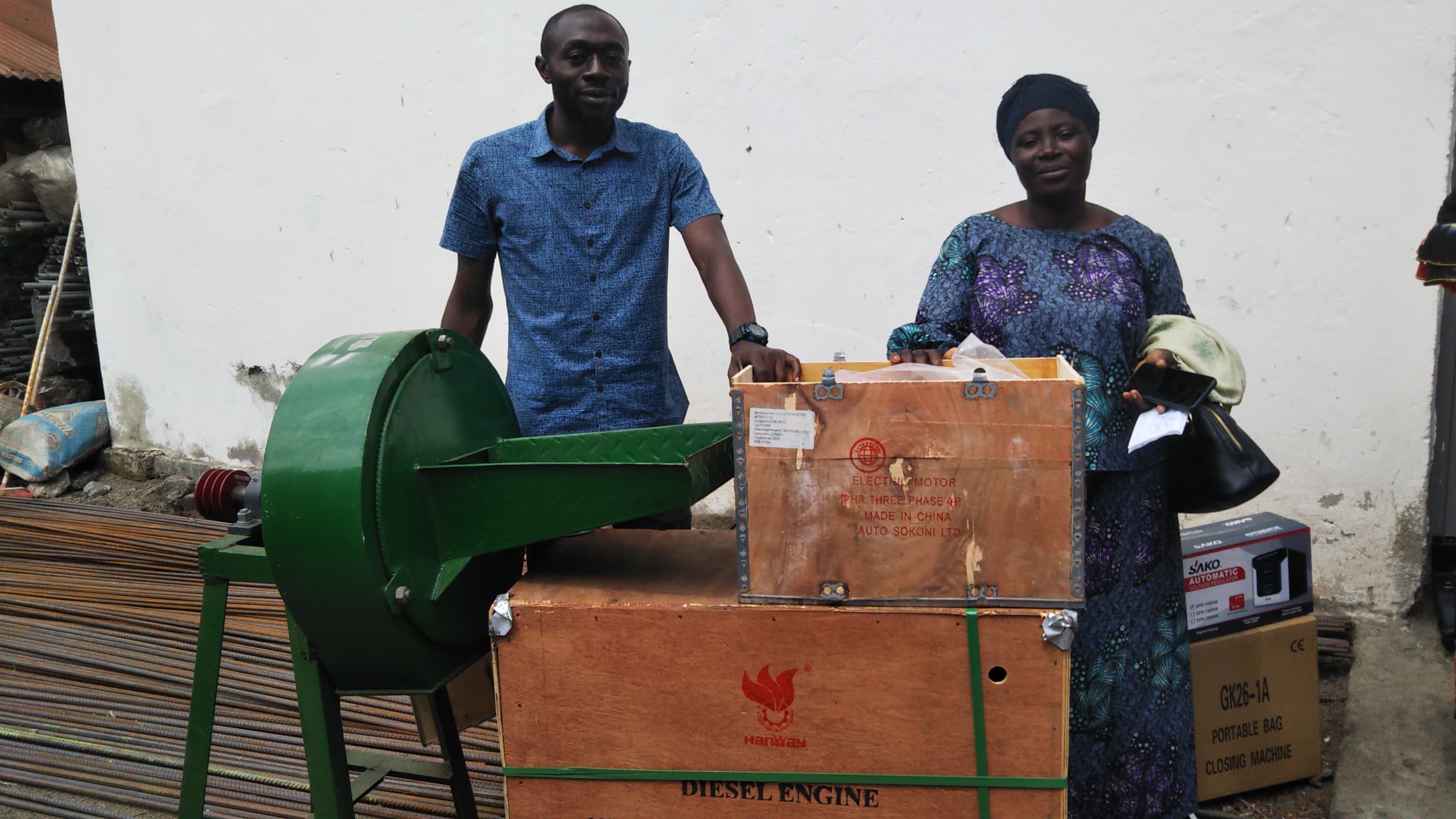 Fourniture de biens et équipements pour entrepreneures